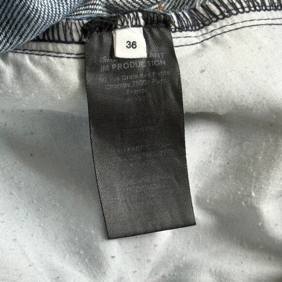 Isabel Marant Étoile Corsysr High Rise‎ Slim Straight Jeans Blue FR 36 - Picture 13 of 14